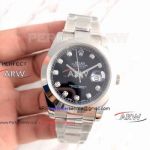 Perfect Replica Rolex Datejust II 41mm Watches Black Dial Diamond Markers